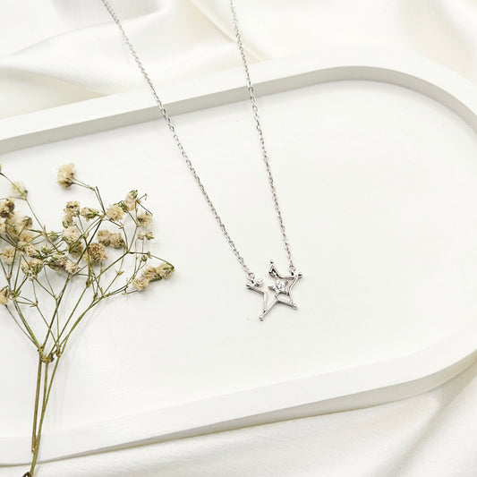 Star Necklace 925 Silver