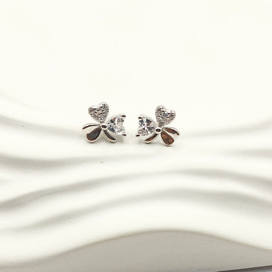 White Clover Earring 925 Silver