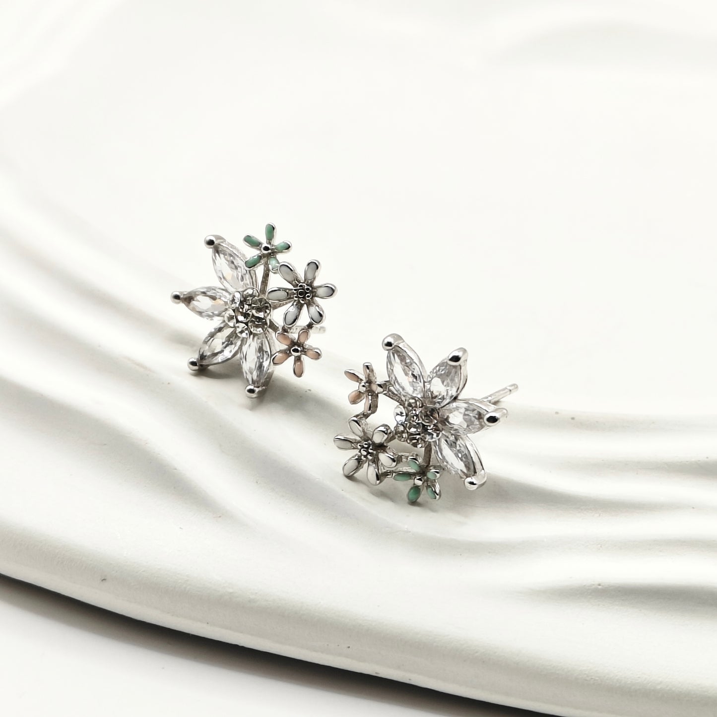 Elora Earrings 925 Silver