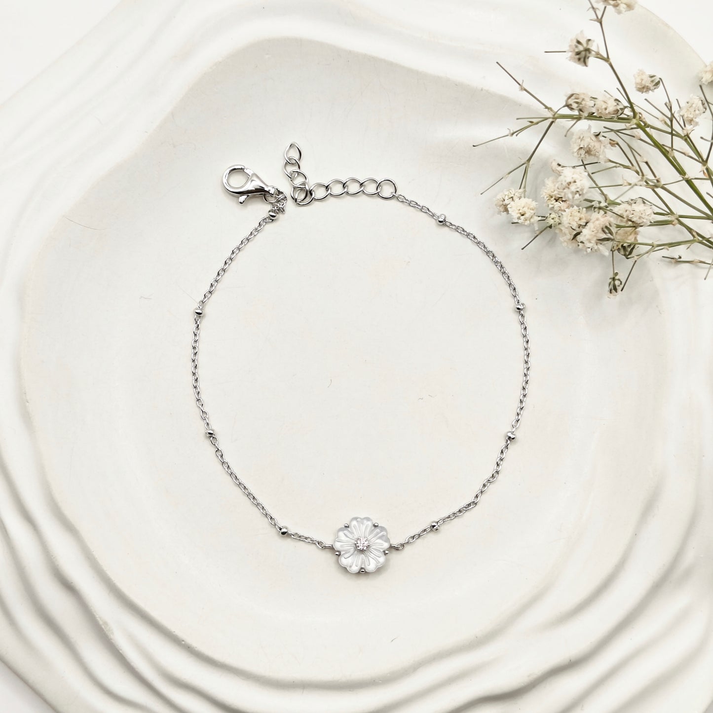 Erica MOP Bracelet 925 Silver