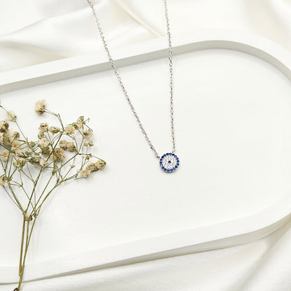 Evil Eye Necklace 925 Silver