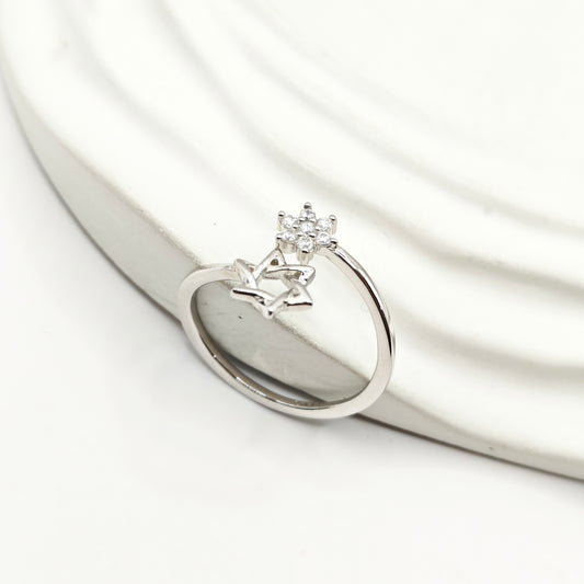 Star Ring 925 Silver