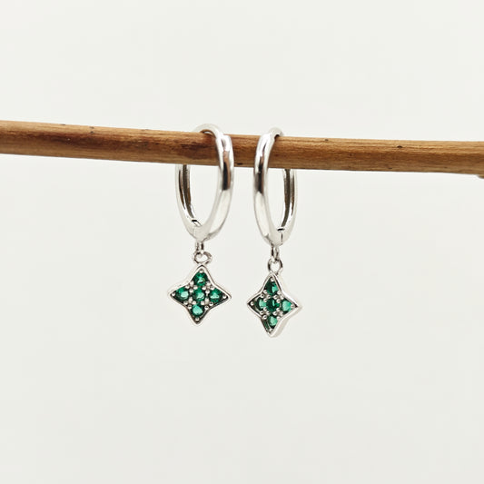 Emy Hoop Earrings 925 Silver
