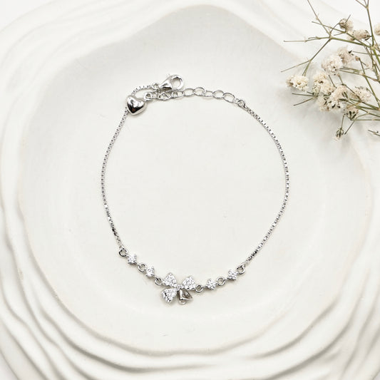 Bow Bracelet 925 Silver
