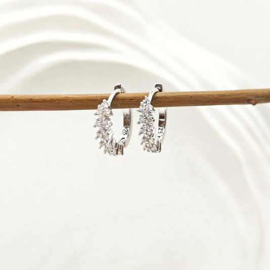 Thea Hoop Earrings 925 Silver