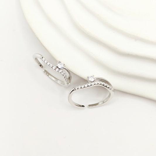 Solitaire Toering 925 Silver