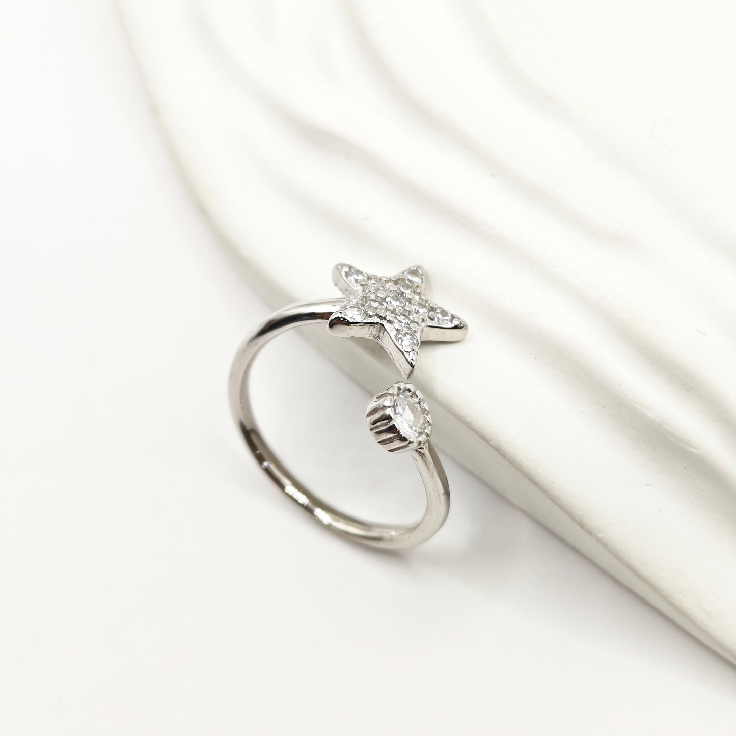 Star Ring 925 Silver