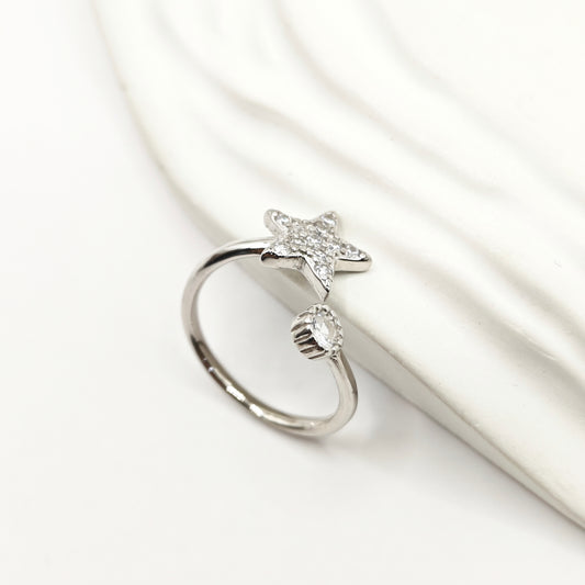 Star Ring 925 Silver